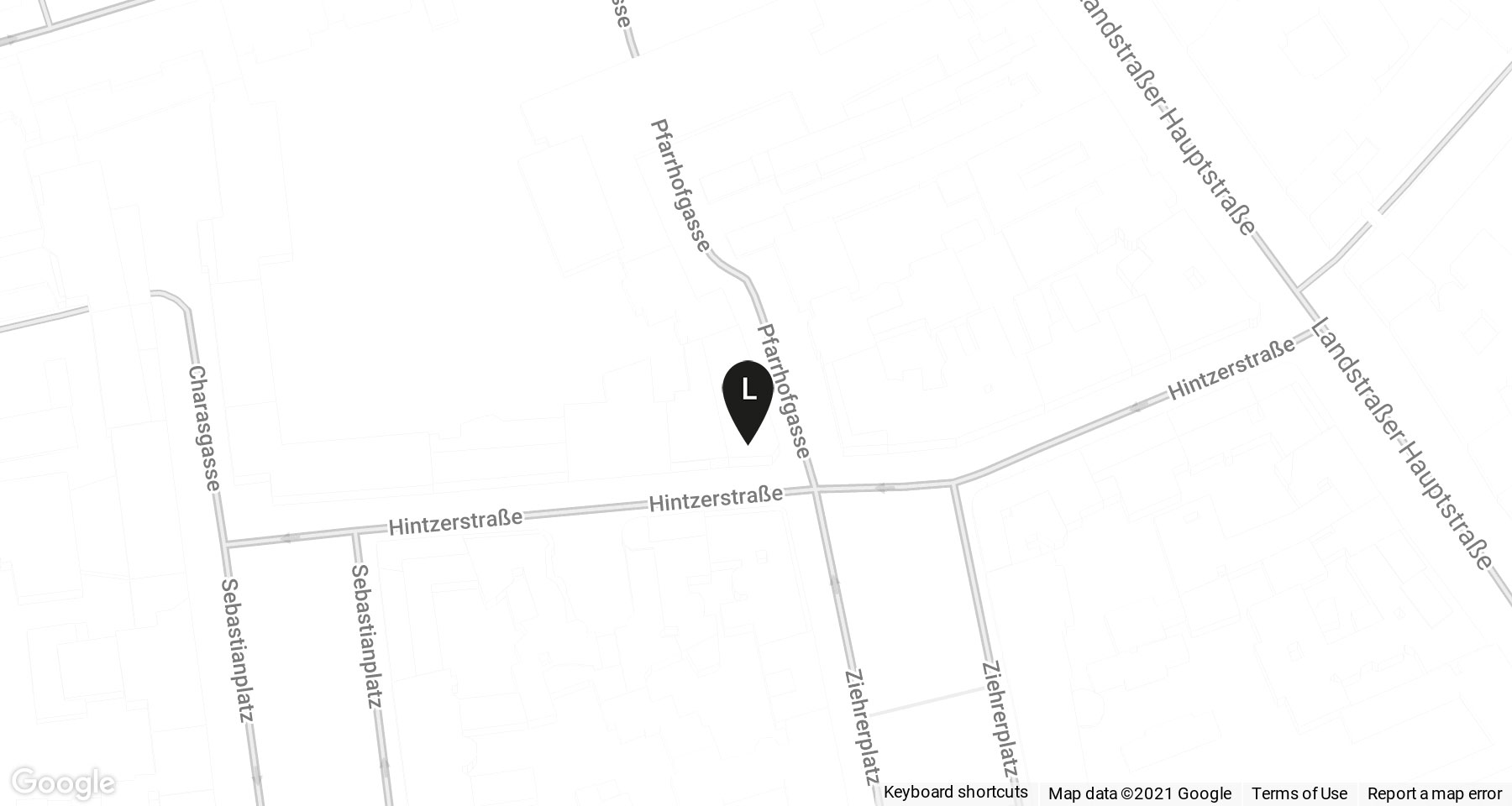 Map of the surrounding of the labvert office